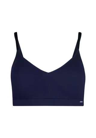 SKINY - SKINY Damen Soft BH herausn. Pads Cotton Essentials evening blue - Gr. - 38