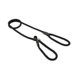 AniOne Nylon Retriever-Leine Activity schwarz