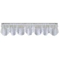 Weckbrodt Querbehang Siena (1 St), Kräuselband, halbtransparent, Jacquard, Jacquard, strukturiert, halbtransparent, Bordüre,Kante, Gardine, Store