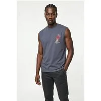 Jack & Jones Muskelshirt JORMONTAUK GRAPHIC SL TEE CREW NECK