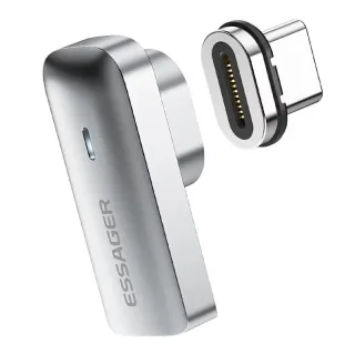 Essager ES-OTG10 PD100W Magnetic USB-C OTG Adapter Fast Charging Type-C Magnet Connector 20Gbps Data Sync 4K@60Hz for Ma