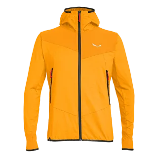 SALEWA - Agner Hybrid Polarlite Durastretch Herren Kapuzenjacke - Schwarz (Gr.50)