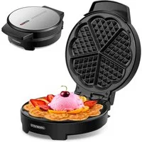 STEINBORG Waffeleisen SB-2050, 1000 W, Anftihaftbeschichtung, Cool-Touch-Technologie