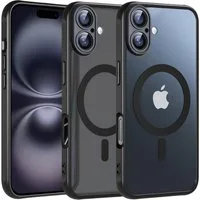 CoolGadget Handyhülle Magnet-Hülle für iPhone 17 Schutzhülle magnetisch 6,3 Zoll, Hülle Matt Stoßfest kompatibel mit Magsafe Zubehör Kameraschutz Case