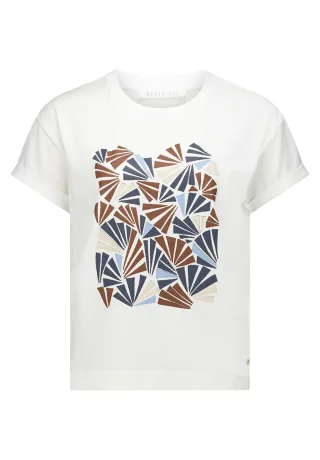 Betty & Co - Rundhals-Shirt Brown - Gr. - M