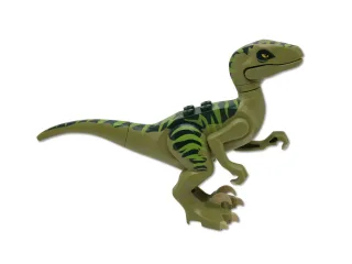 1x LEGO Dinosaurier Raptor [22g 12.5x8.5x2.6cm] grün