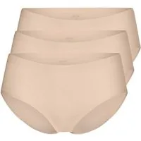 Yenita® Slip Nahtlose Hüftslips (3-St) aus Microfaser