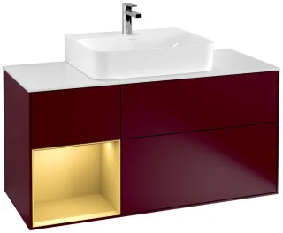 Villeroy & Boch Waschtischunterschrank Finion F16 1200x603x501mm WT mittig, F161HFHB F161HFHB