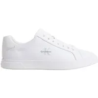 Calvin Klein LOW PROF CUPSOLE LTH Sneaker Freizeitschuh, Halbschuh, Schnürer mit CK-Label