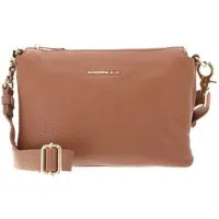 Mandarina Duck Umhängetasche Crossbody Bag, aus echtem Rindsleder