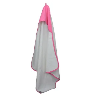 ARTG - "Print-Me" Handtuch mit Kapuze für Baby (Weiß/Pink)