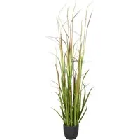 Kunstgras Grasbusch Cortaderia jubata, Creativ green, Höhe 120 cm, in toller Größe