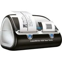 LabelWriter 450 Twin Turbo, Etikettendrucker schwarz/silber, mit zwei Druckwerken, S0838870
