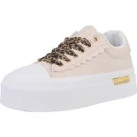 Ital-Design Damen High-Top Freizeit Sneakerboots (88671536) Flach Sneakers High in Beige