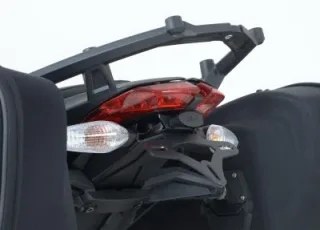 R&amp;G Kennzeichenhalter Heckumbau Ducati Hyperstrada 821 / 939 Bj. 2013-2018 eintragungsfrei