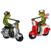 formano Dekofigur Formano Frosch auf Roller