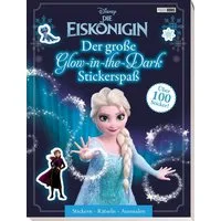 Disney Die Eiskönigin: Der große Glow-in-the-Dark-Stickerspaß: Sticker / Panini, Walt Disney, Activityblock mit über 100 Glow-in-the-Dark-Stickern