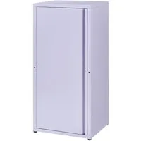 en.casa Mehrzweckschrank »Burlöv« mit 1 Tür und 2 Ablagen 88x40x35 cm Lila