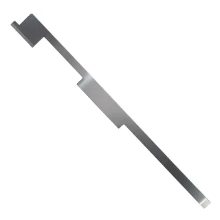 Professional Stainless Steel Glue Scraper 420 Steel 430mm Dual-Sided Blade 2.8mm Thick Edge Banding Glue Removal Tool An