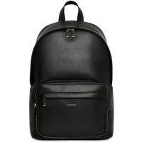 Calvin Klein Rucksack RAISED ROUND BACKPACK, Unisex Cityrucksack, Freizeitrucksack mit Reißverschluss
