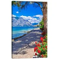 Posterlounge Wandbild Schöner Lago di Garda, Italien, Editors Choice, erhältlich als Poster, Leinwandbild, Wandsticker oder Acrylglasbild
