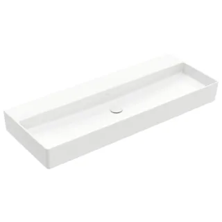 Villeroy & Boch Memento 2.0 Waschtisch 4A22CF01 120 x 47 cm, weiß alpin, ohne Hahnloch, ohne Überlauf