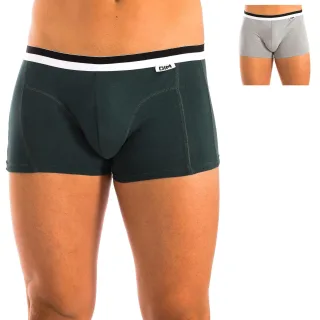 Pack-2 Boxershorts Unno Basic atmungsaktives Gewebe D05H2 Männer