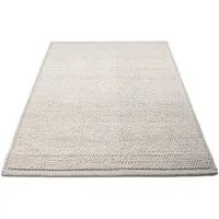 carpetfine Wollteppich Seebu Loop, rechteckig, Höhe: 10 mm, reine Schurwolle, Kurzflor, grobe Struktur