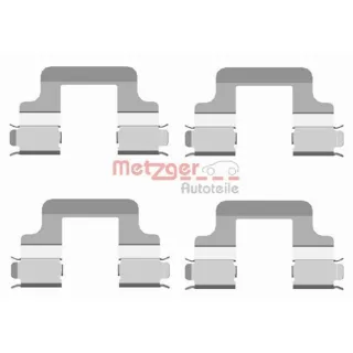 Metzger Zubeh?r f?r Bremsbel?ge hinten Audi Ford Seat Skoda VW
