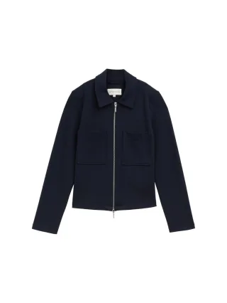 Tom Tailor - Jacke mit Brusttaschen blau - Gr. - S
