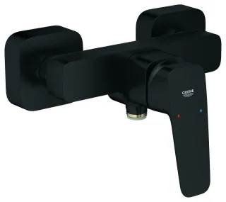 Grohe EH-Brausebatterie Cubeo 101824 Wandmontage matt black, 1018242430 1018242430