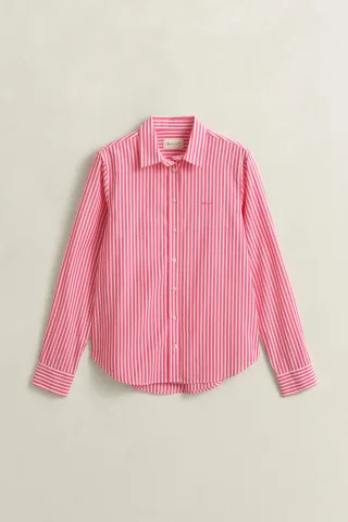 GANT - Regular Fit Classic Popeline Hemd mit Streifen - Gr. - 44