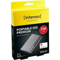 Intenso SSD externe Premium Edition 1,8 Zoll 256GB USB 3.2 anthrazit SSD-Festplatte