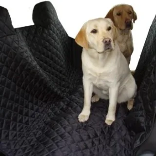 Tierlando ® Autoschondecke REX teilbar Reißverschluss Schutzdecke