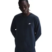 Nike Sportswear Sweatshirt M NK CLUB BB CREW kurzärmelige Ausführung, mit Rundhalsausschnitt, aus Jersey-Material