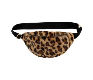 SEMA Design - Bauchtasche im Leoprint braun - Gr. - OS