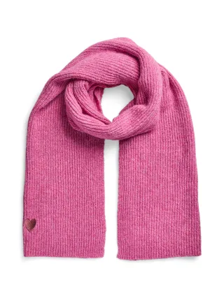 PIECES - PCMALIKA KNIT SCARF BC Beetroot Purple - Gr. - ONE SIZE