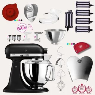 KitchenAid Artisan 4,8 Liter KSM175 Spar-Set Pasta Deluxe mit...