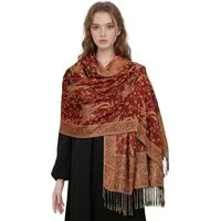 Zaewry Modeschal Damen Kaschmirimitat-Schal, Elegant Weich Schultertuch Schal, Schals und Umhänge für Abendkleider, Festivals und alle Anlässe