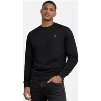 U.S. Polo Assn. Sweatshirt USGennet – Herren Pullover mit Rundhalsausschnitt Klassischer Rundhals, dezente Logo-Stickerei, bequeme Passform