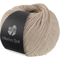 LANA GROSSA MERINO SOFT Wolle Häkelwolle, 125 m (Weiches Mischgarn aus Merinowolle und Mikrofaser), 50 g