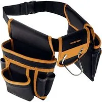 BIGSTREN Hüftgürtel Werkzeuggürtel Werkzeug (Spar-Set, 1-St., ergonomisch, praktisch) Multifunktionaler Montagegürtel