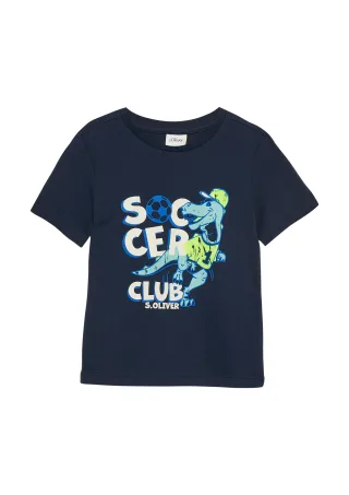 s.Oliver - T-Shirt blau - Gr. - 98