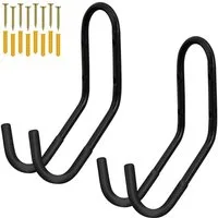 Wellgro Fahrradhalter 2er Set Wand Fahrradhalter