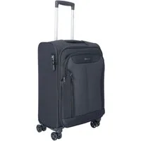 TheTrueC Koffer TheTrueC 4 Rollen Koffer Superlight 55cm Kopenhagen Black, 4 Rollen Rollen