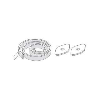 LAUFEN Schallschutzset für EasyFit, Dicke 4-5 mm,89269.5, 8926950000001 H8926950000001