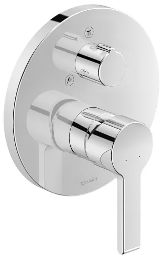 Duravit B.2 Einhebel-Brausemischer Unterputz Chrom Hochglanz 170x87x170 mm - B24210012010 B24210012010