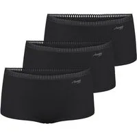 sloggi Langer Boxer Blue GO Crush (3-St) Long Boxer Shorts, Langer Boxer Brief, Retro Boxer lang