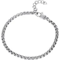 Firetti Fußkette Schmuck Geschenk Edelstahl Fußschmuck Venezianerkette Color