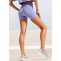 LASCANA Funktionsshorts Po Push Up mit Rippstruktur und Shapingeffekt, Sportshorts